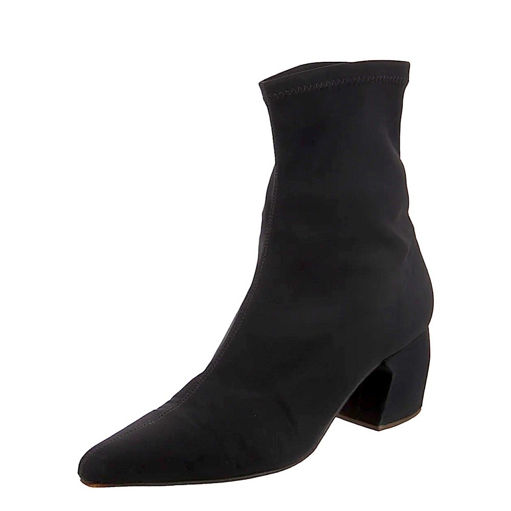 EUC Rachel Comey black suede sock booties size 9 1/2